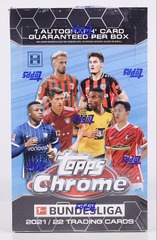 2021-22 Topps Chrome Bundesliga Soccer Hobby Box